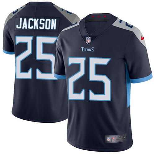 Nike Titans #25 Adoree' Jackson Navy Blue Alternate Men's Stitched NFL Vapor Untouchable Limited Jersey